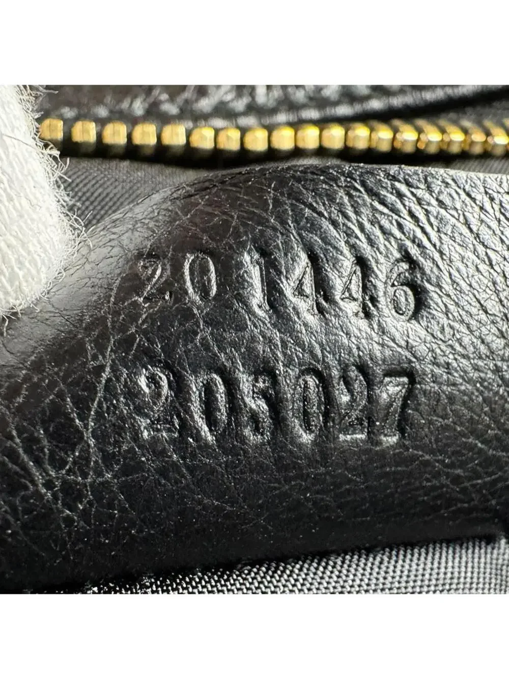 Auth Gucci Guccissima Shoulder Bag #308919G42B